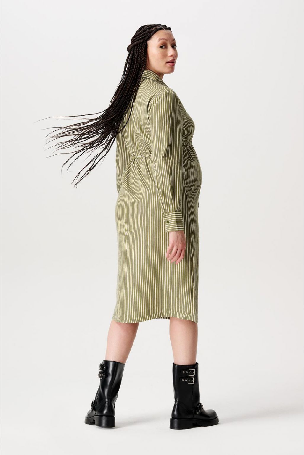 Noppies Maternity Still-Kleid Vaala - Sphagnum Stripe