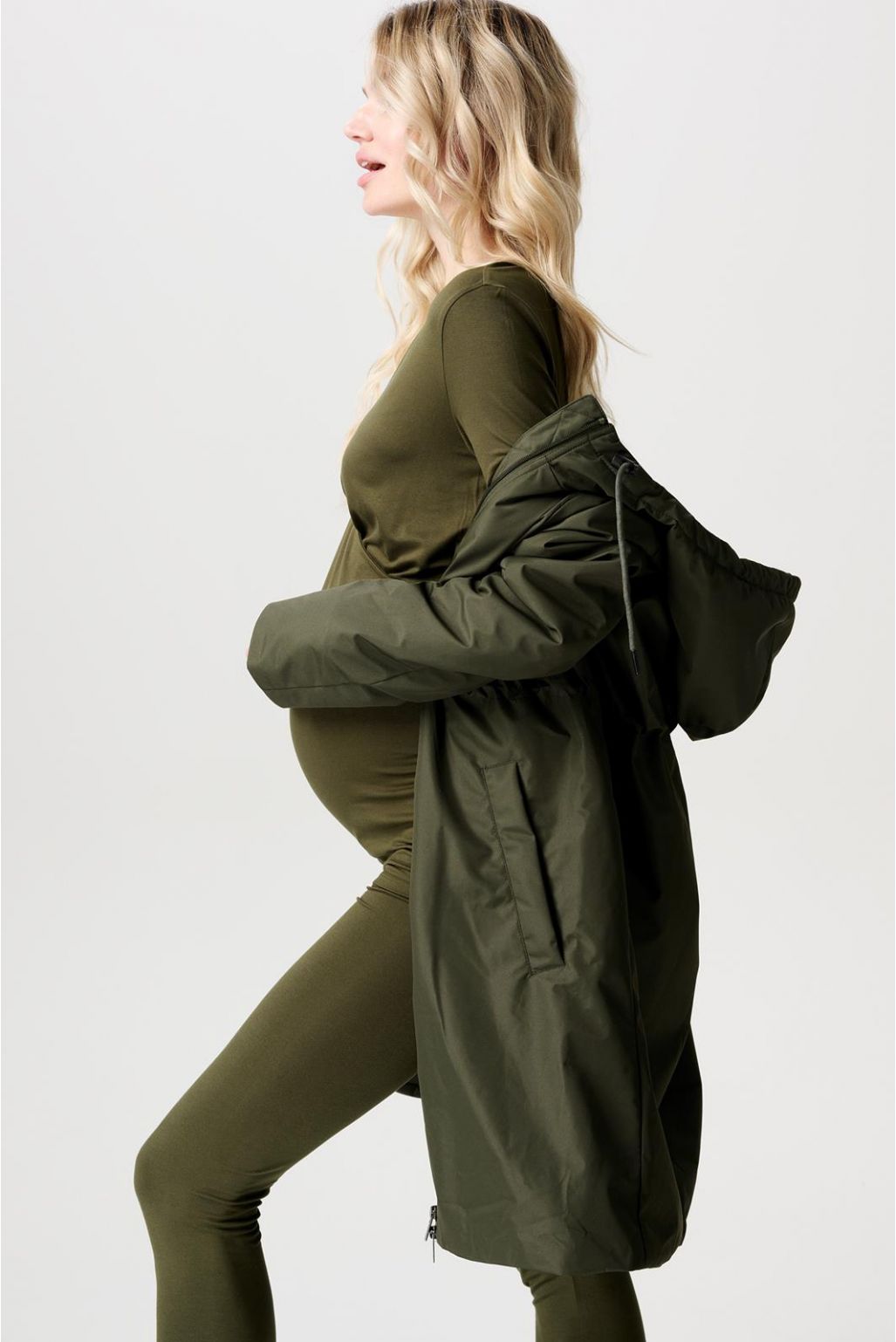 Noppies Maternity Umstandsjacke Winter Juva - Forest Night