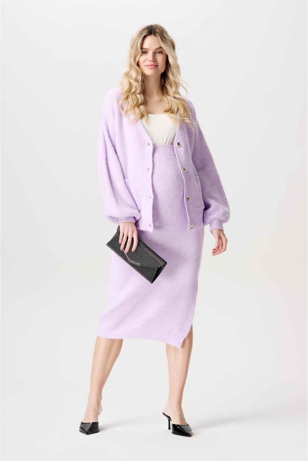 Noppies Maternity Strickjacke Kaavi - Orchid Petal