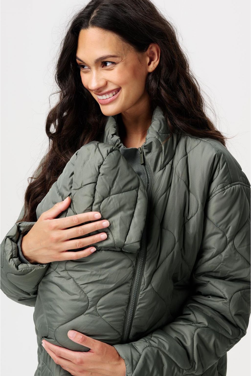 Noppies Maternity Manteau d'hiver Pello - Olive