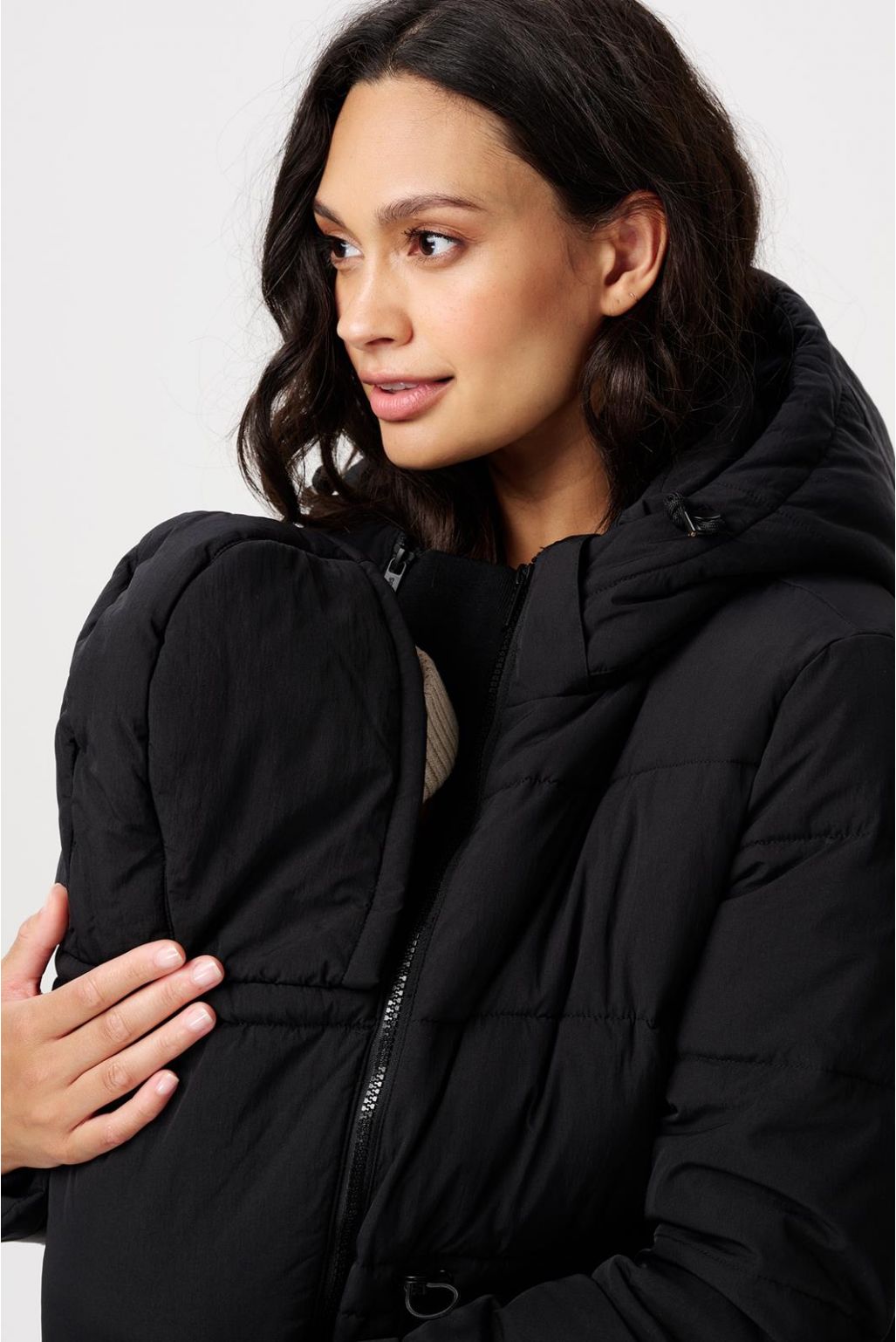 Noppies Maternity Umstandsjacke Winter Vardo - Black