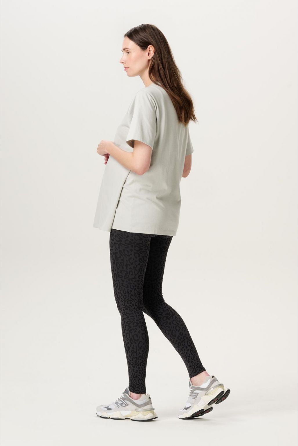 Noppies Maternity Legging Cara Leopard - Forged Iron