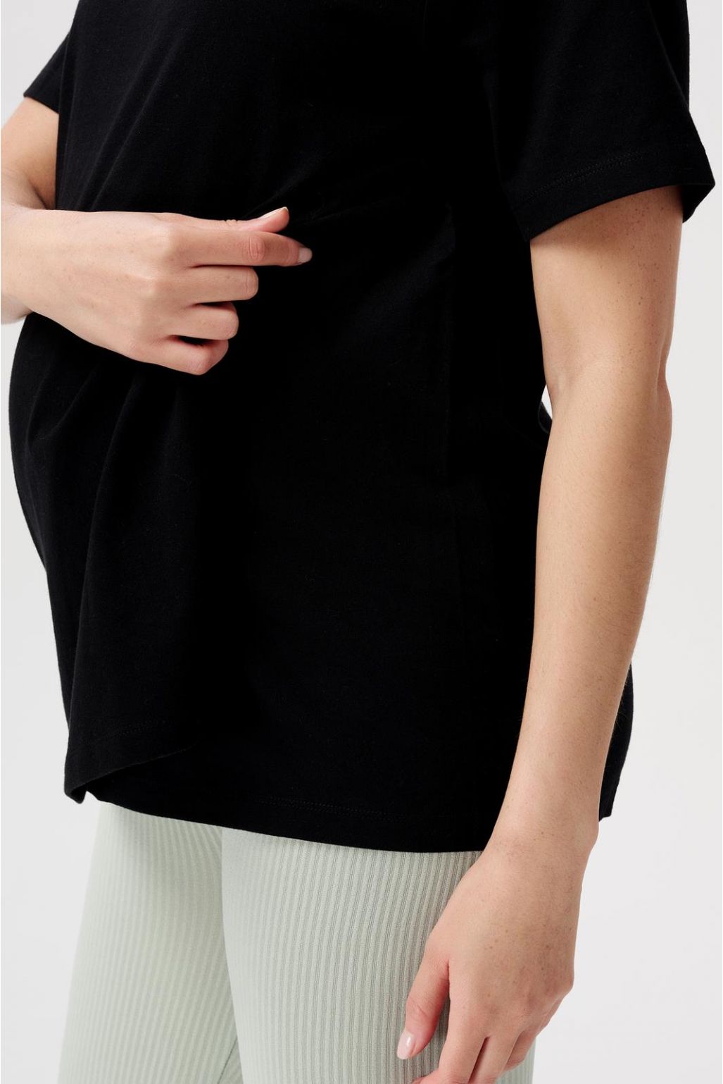 Noppies Nursing t-shirt Ifke - Black