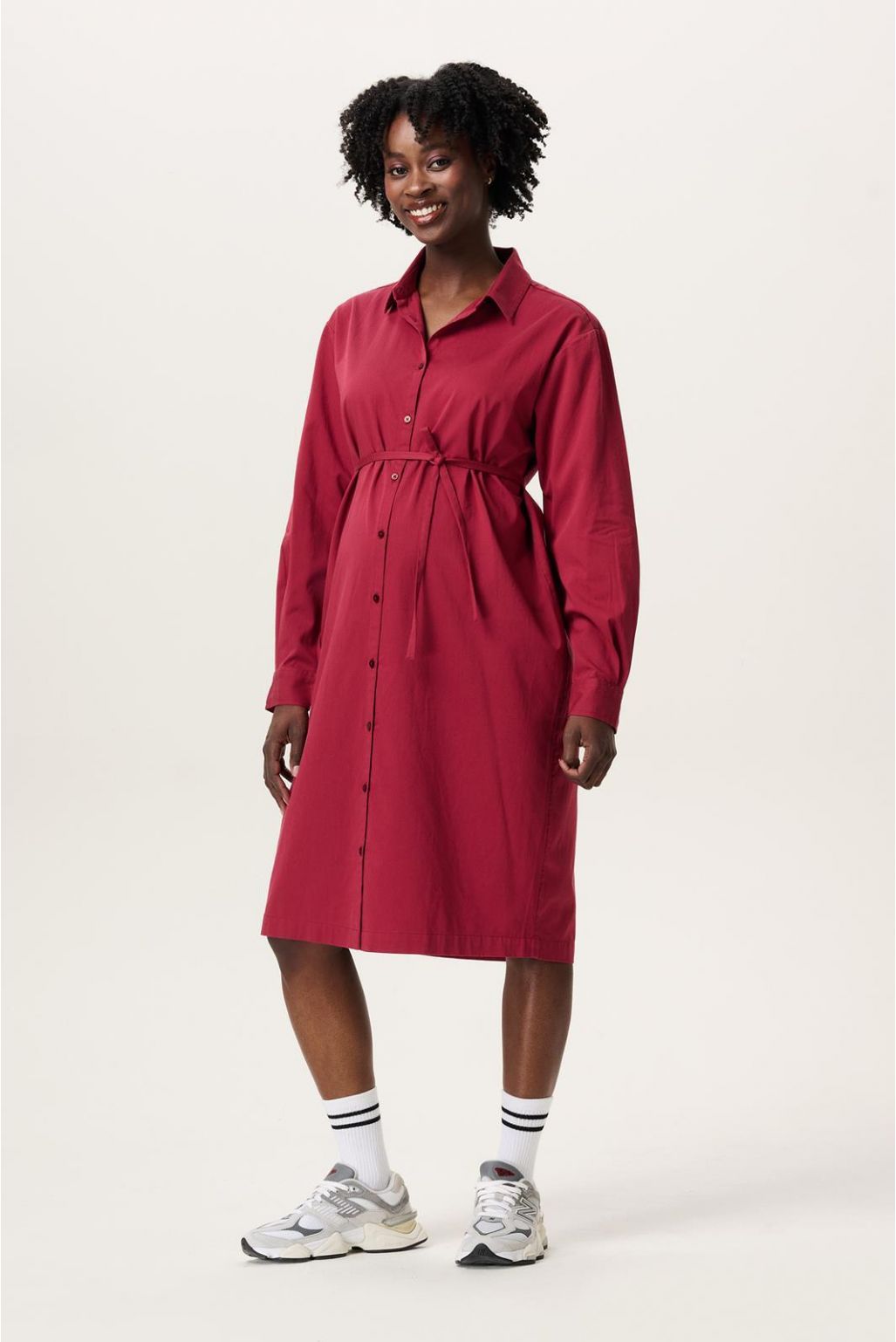 Noppies Maternity Still-Kleid Akaya - Tibetan Red Noppies Maternity Still-Kleid Akaya - Tibetan Red