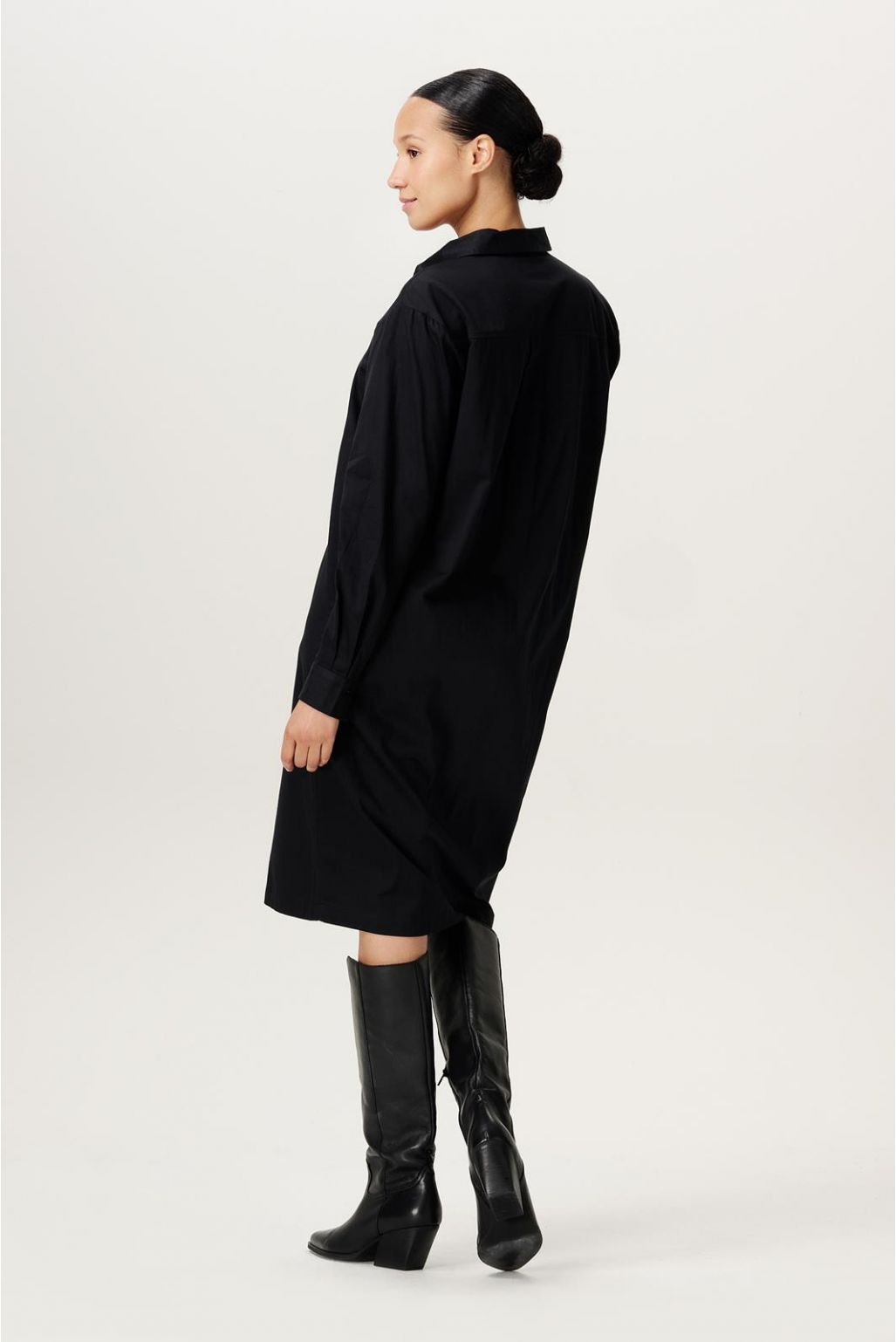 Noppies Maternity Jurk met voedingsfunctie Akaya - Black