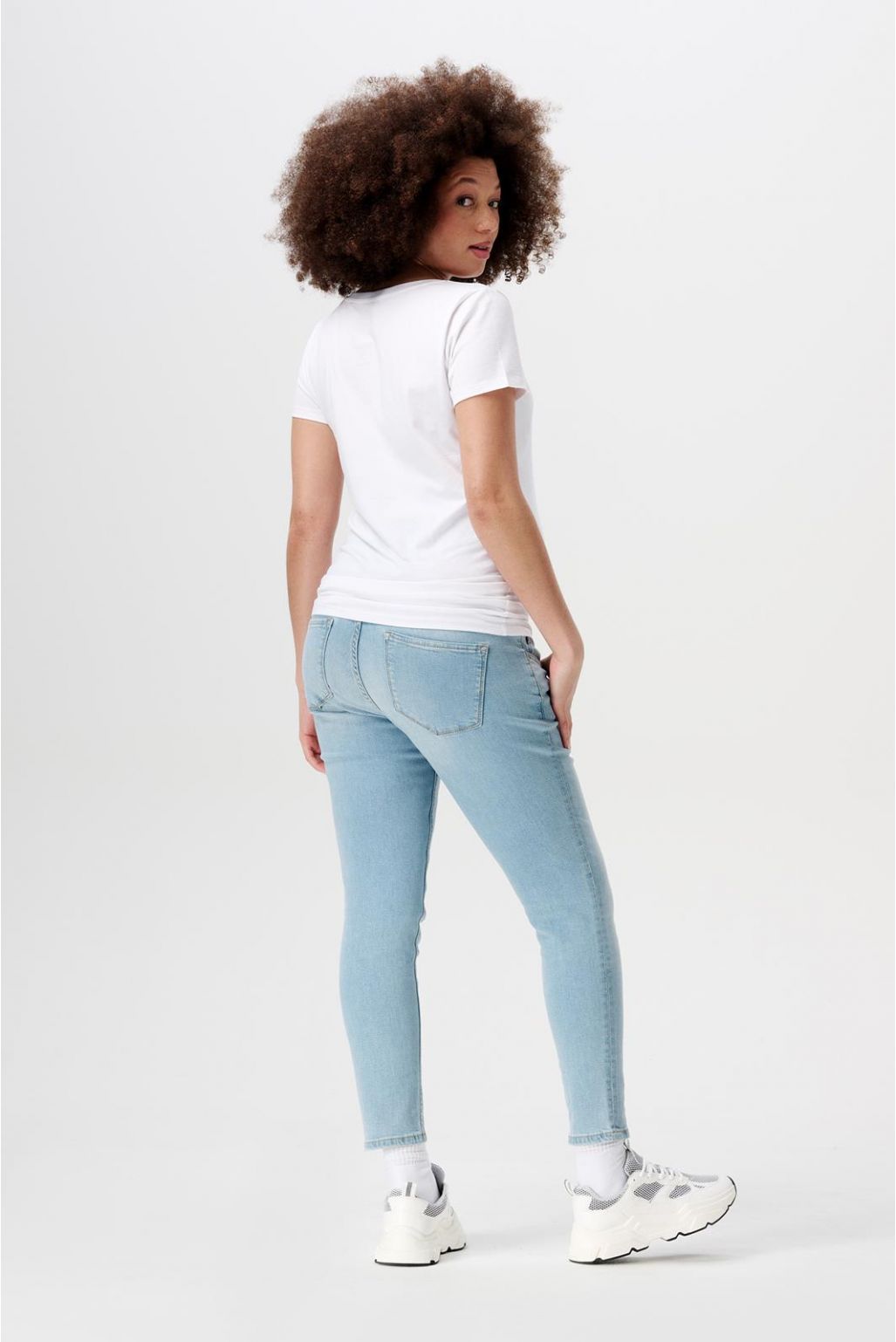 Noppies Slim jeans Mila 7/8 - Light Blue Denim