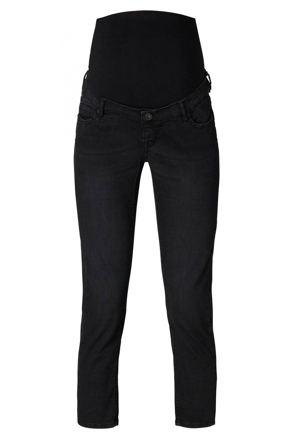 Noppies Slim Umstandsjeans Mila 7/8 - Black Dark Wash