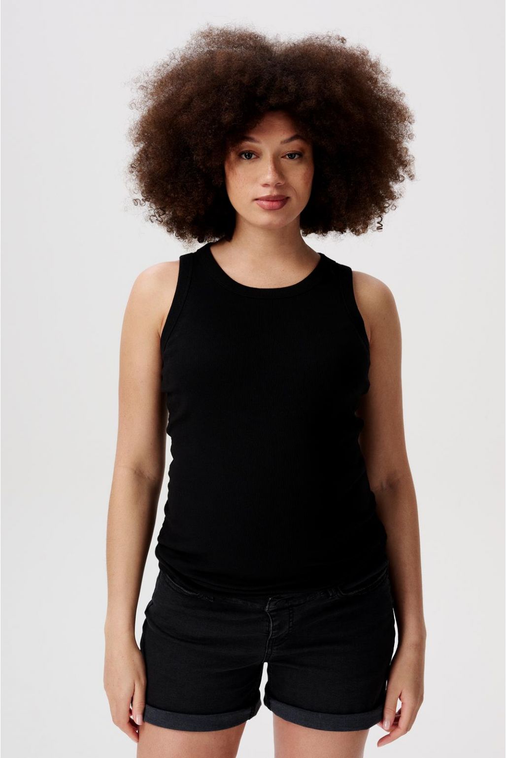 Noppies Umstandsshorts Jeans Jamie - Black Denim
