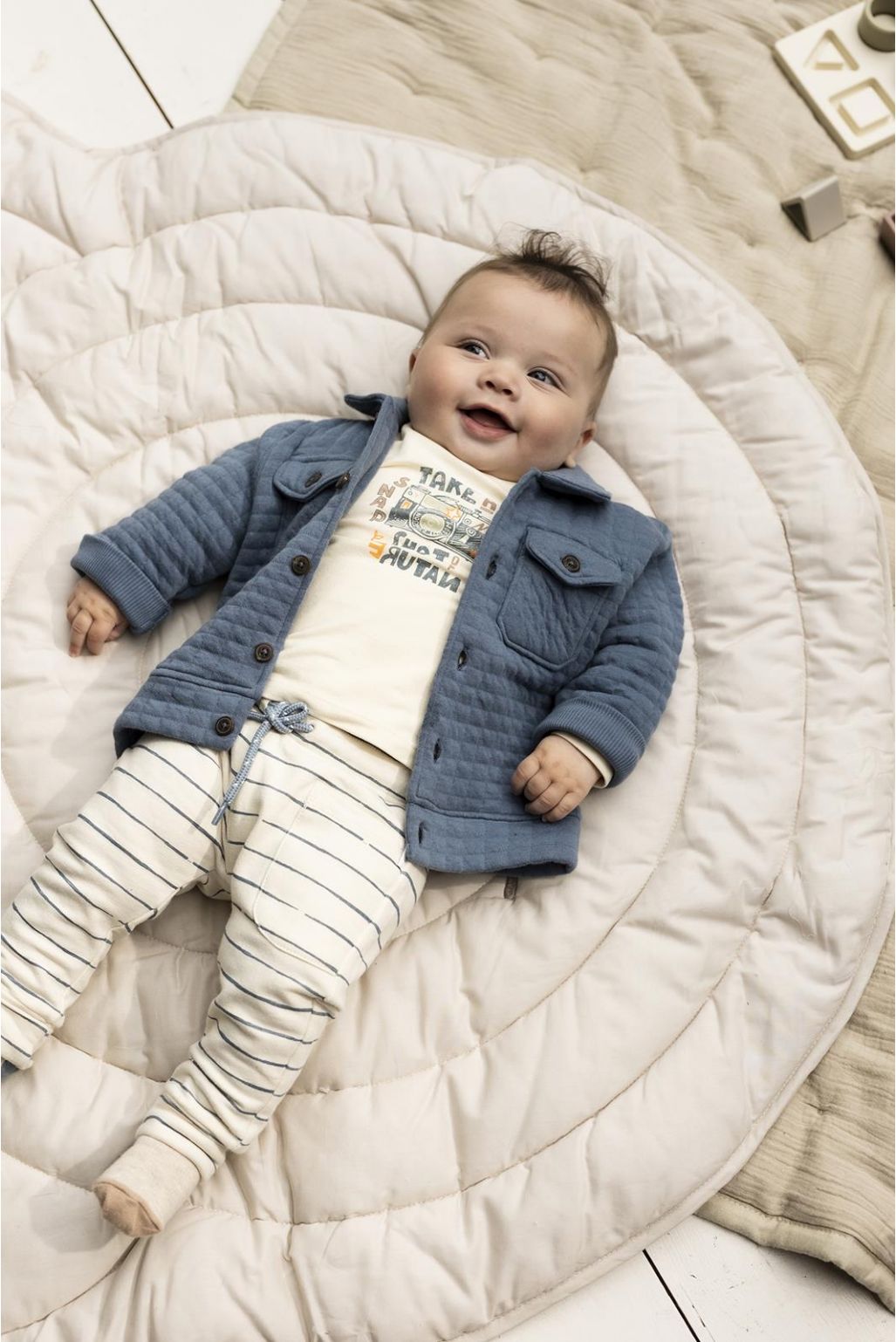 Noppies Baby Longsleeve Biscoe - Whitecap Gray
