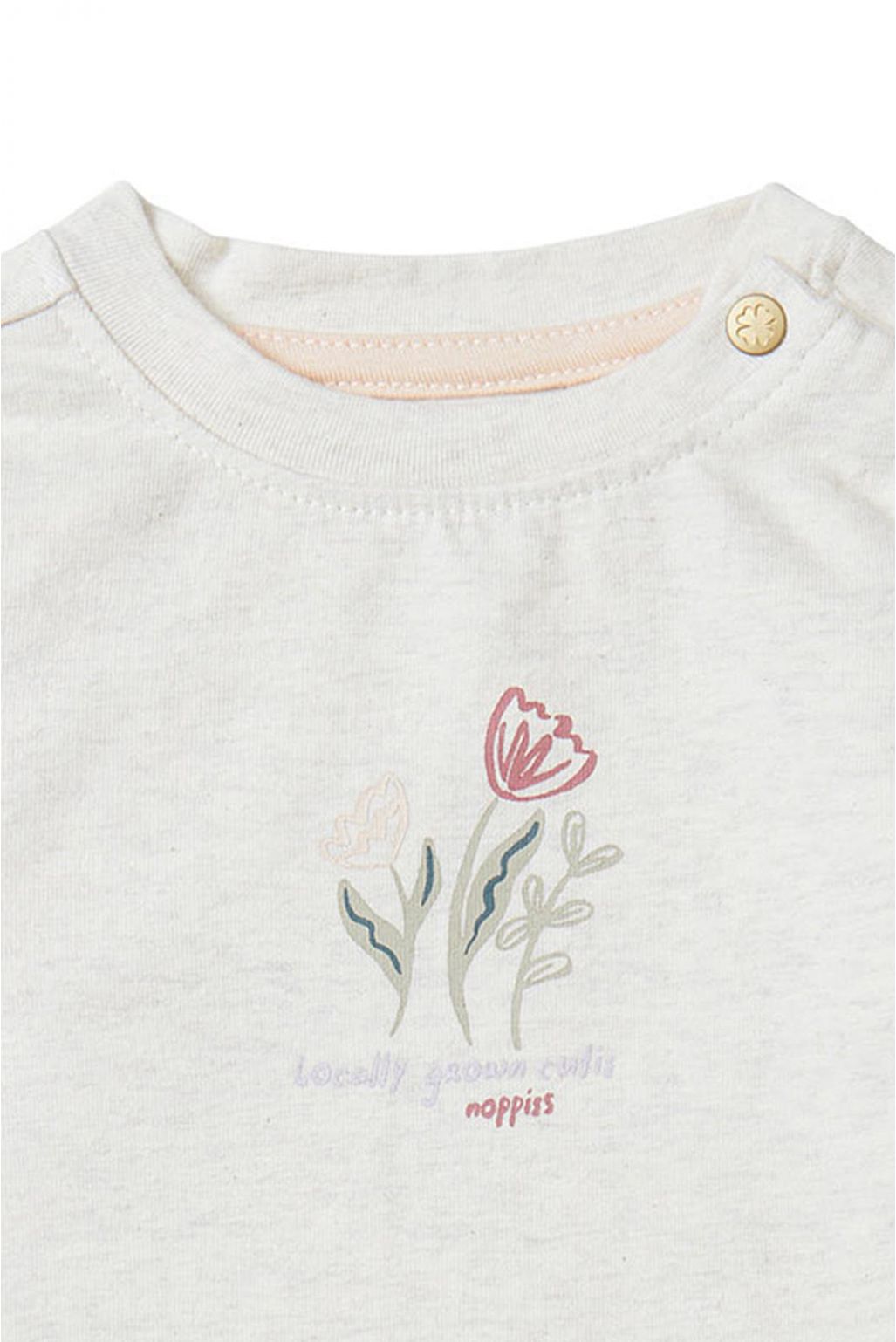 Noppies Baby Longsleeve Charlot - Oatmeal