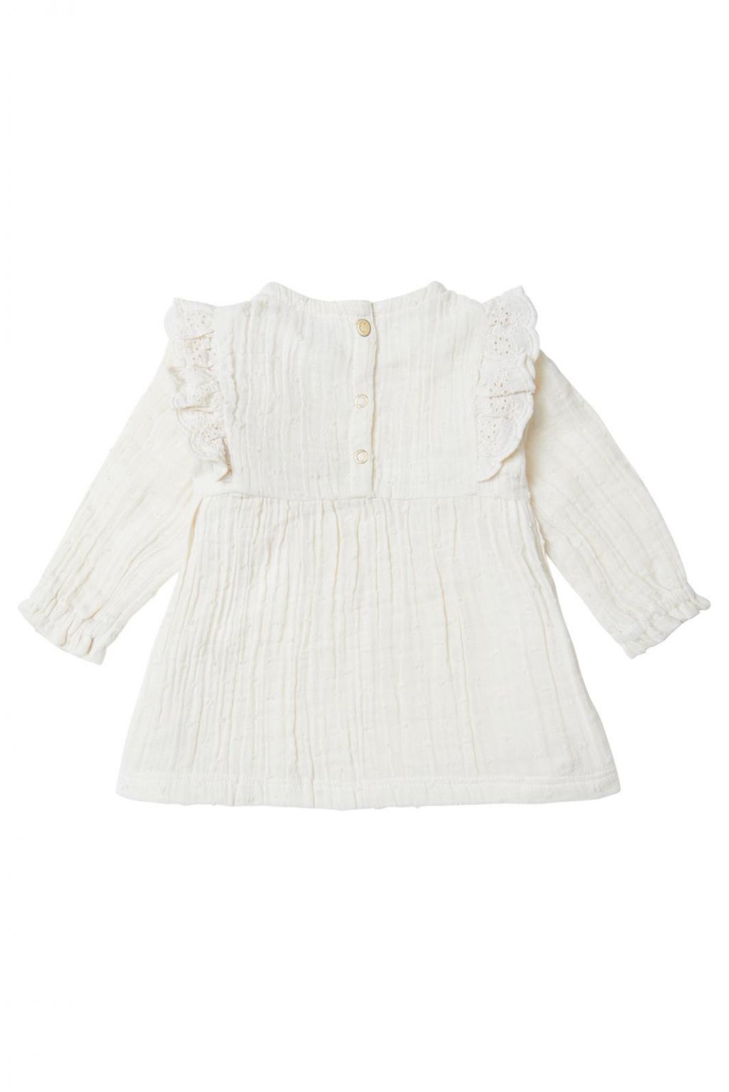 Noppies Baby Dress Cologne - Whitecap Gray