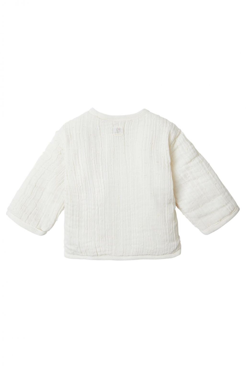 Noppies Baby Jacket Cypress - Reversible - Whitecap Gray