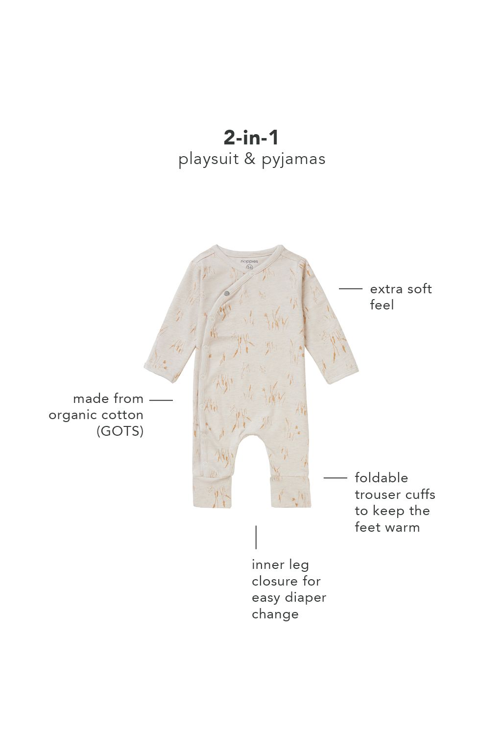 Noppies Baby Boxpak Bryant - Oatmeal