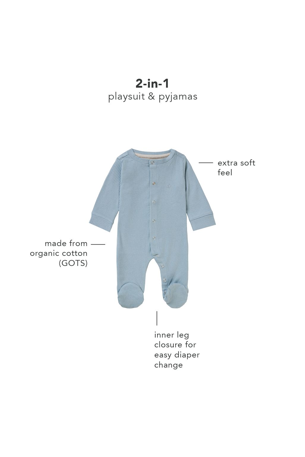 Noppies Baby Play suit Buford - Arona