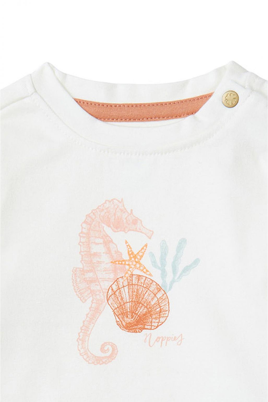 Noppies Baby T-shirt manches longues Caroline - Whisper White