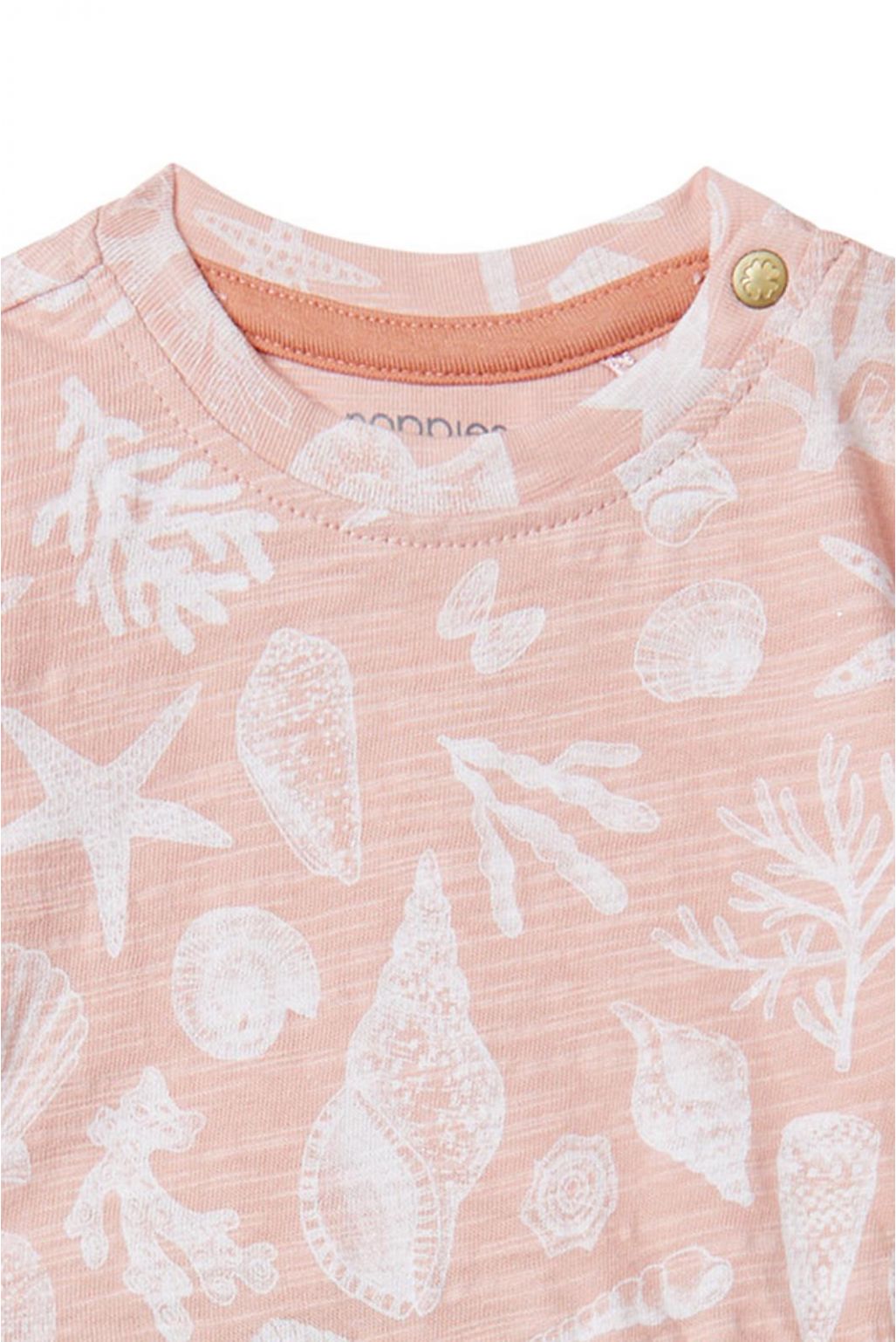 Noppies Baby Kleid Cape May - Peach Beige