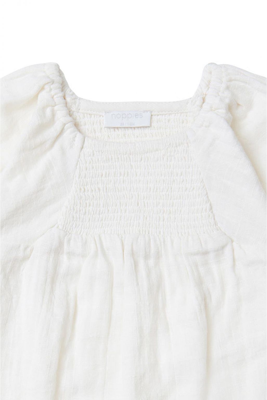 Noppies Baby Kleid Coventry - Whisper White