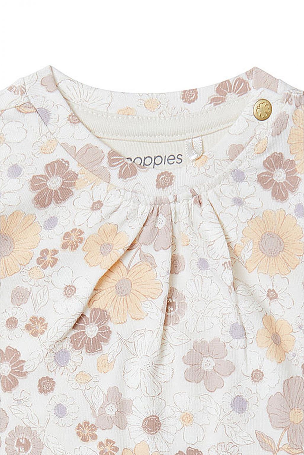 Noppies Baby T-shirt Camas - Whitecap Gray