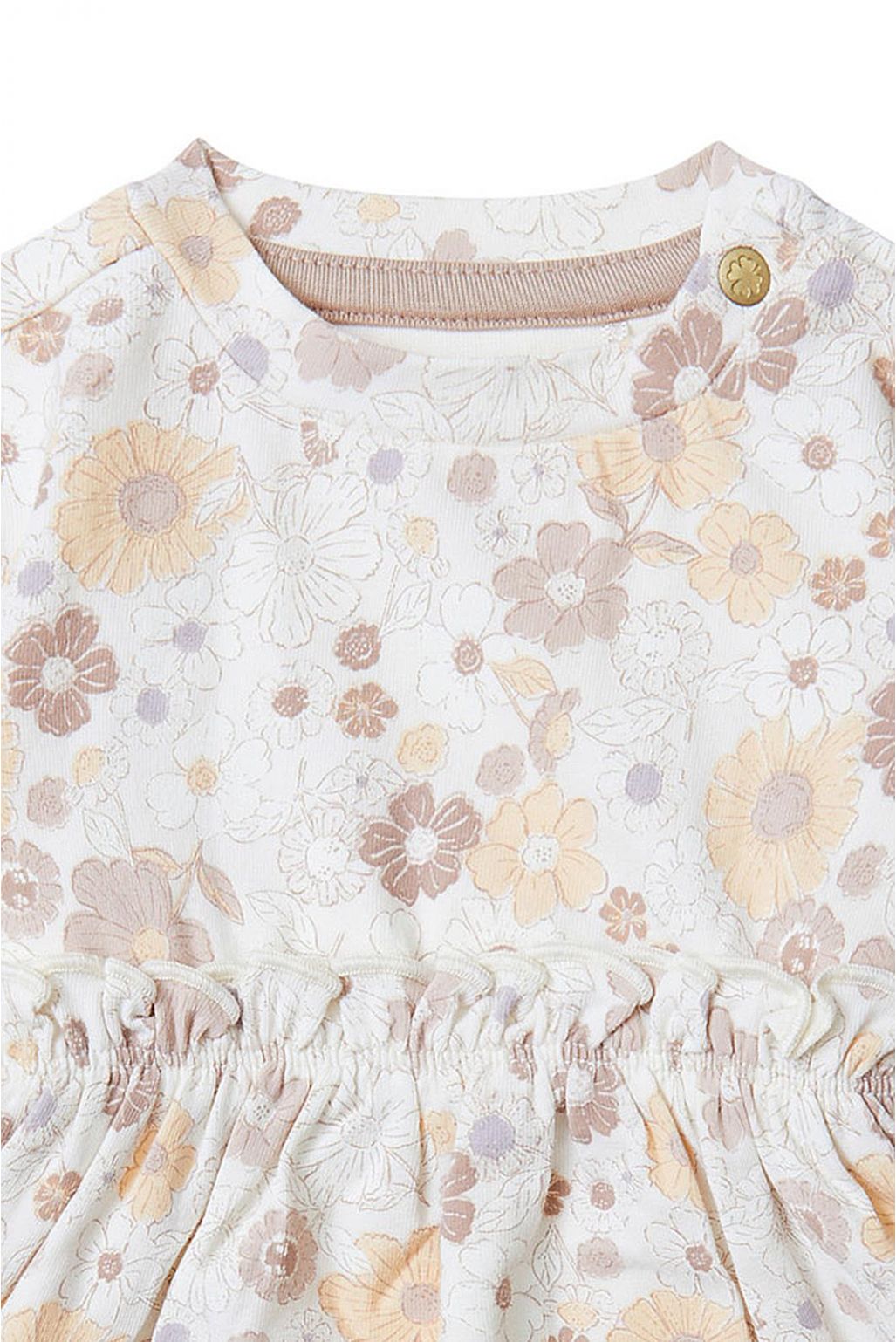 Noppies Baby Kleid Cance - Whitecap Gray