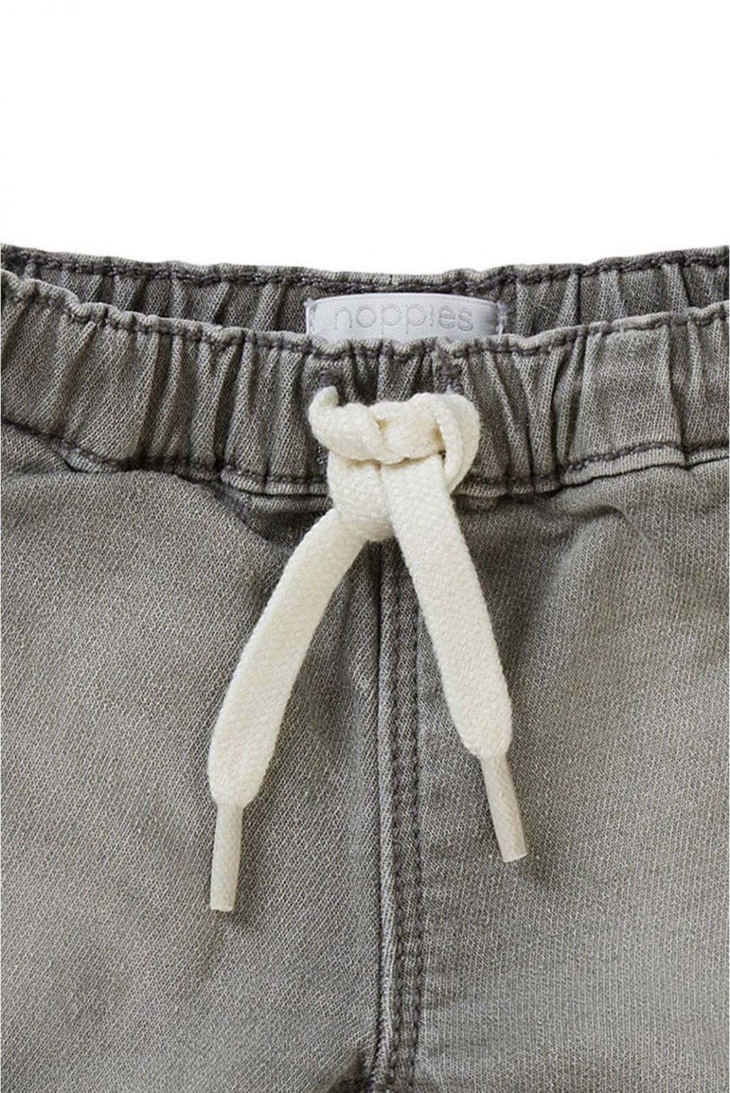 Noppies Baby Short Burke - Light Grey Denim
