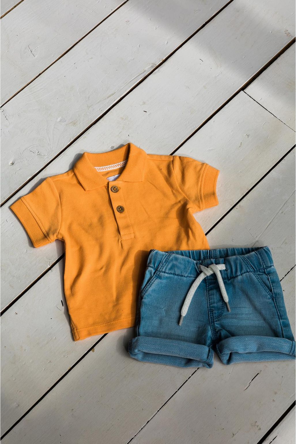 Noppies Baby Poloshirt Berryville - Tangerine