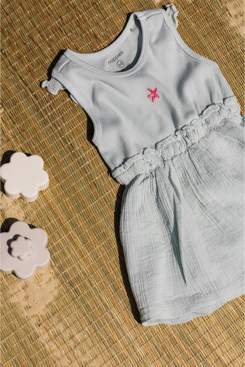 Noppies Baby Kleid Cannes - Smoke