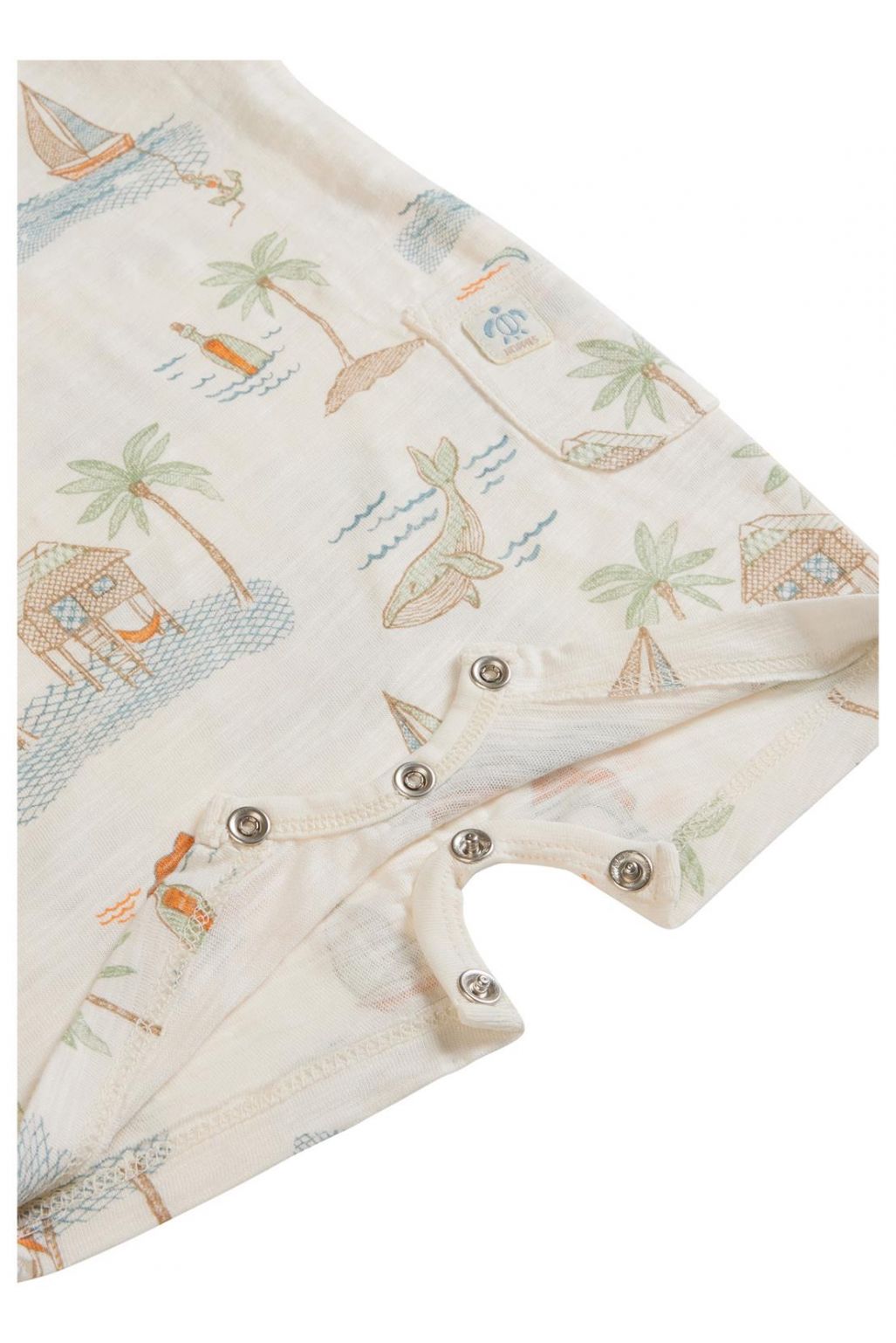 Noppies Baby Grenouillère Boxford - Whisper White