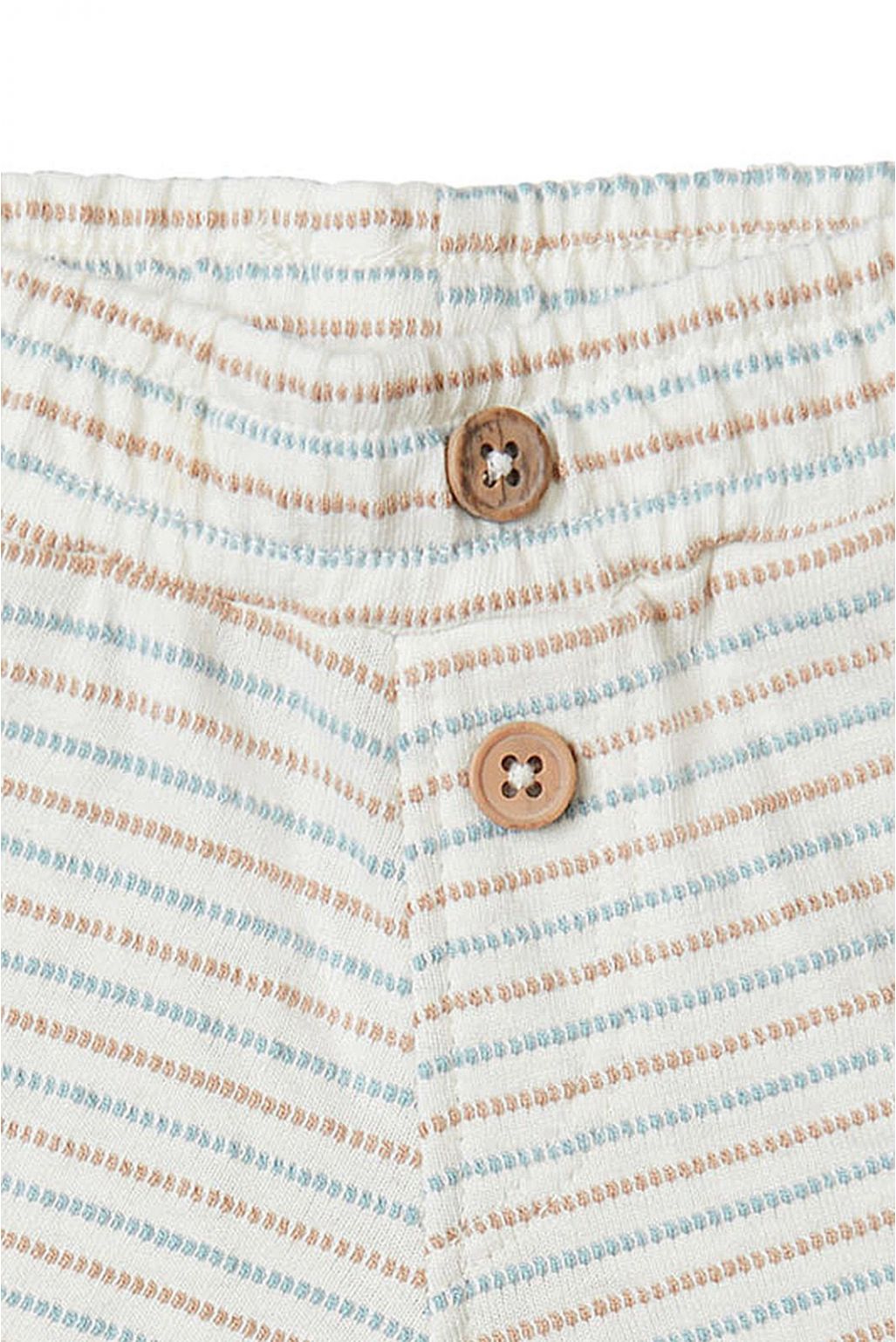 Noppies Baby Shorts Berne - Whisper White