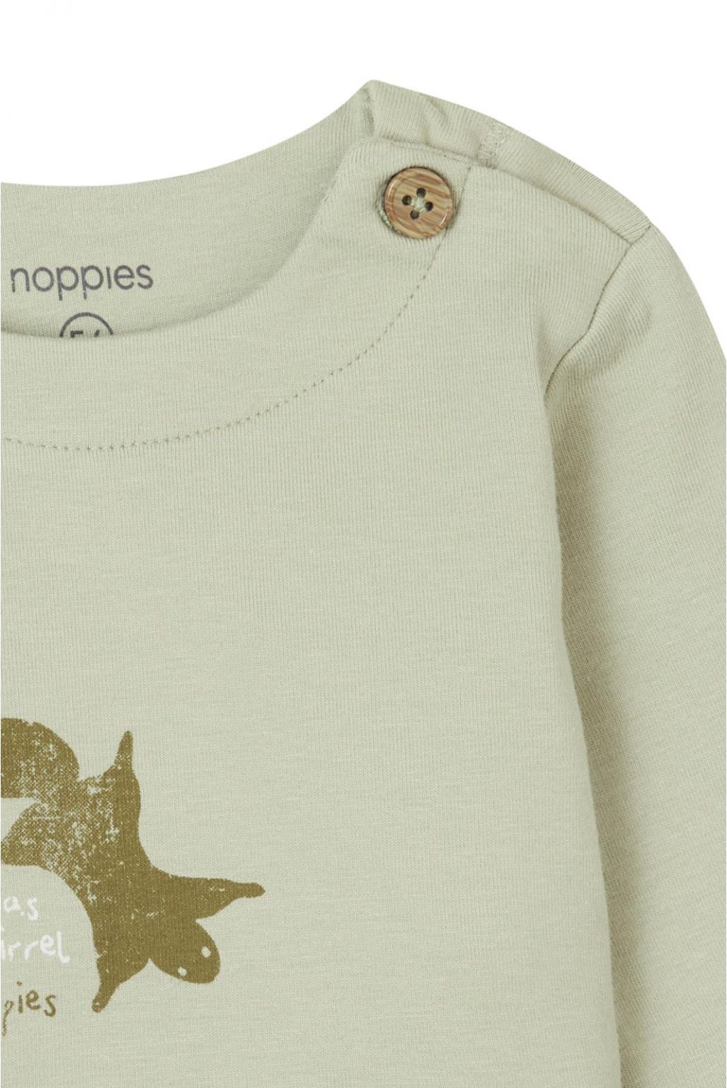 Noppies Baby Longsleeve Gambo - Moss Gray