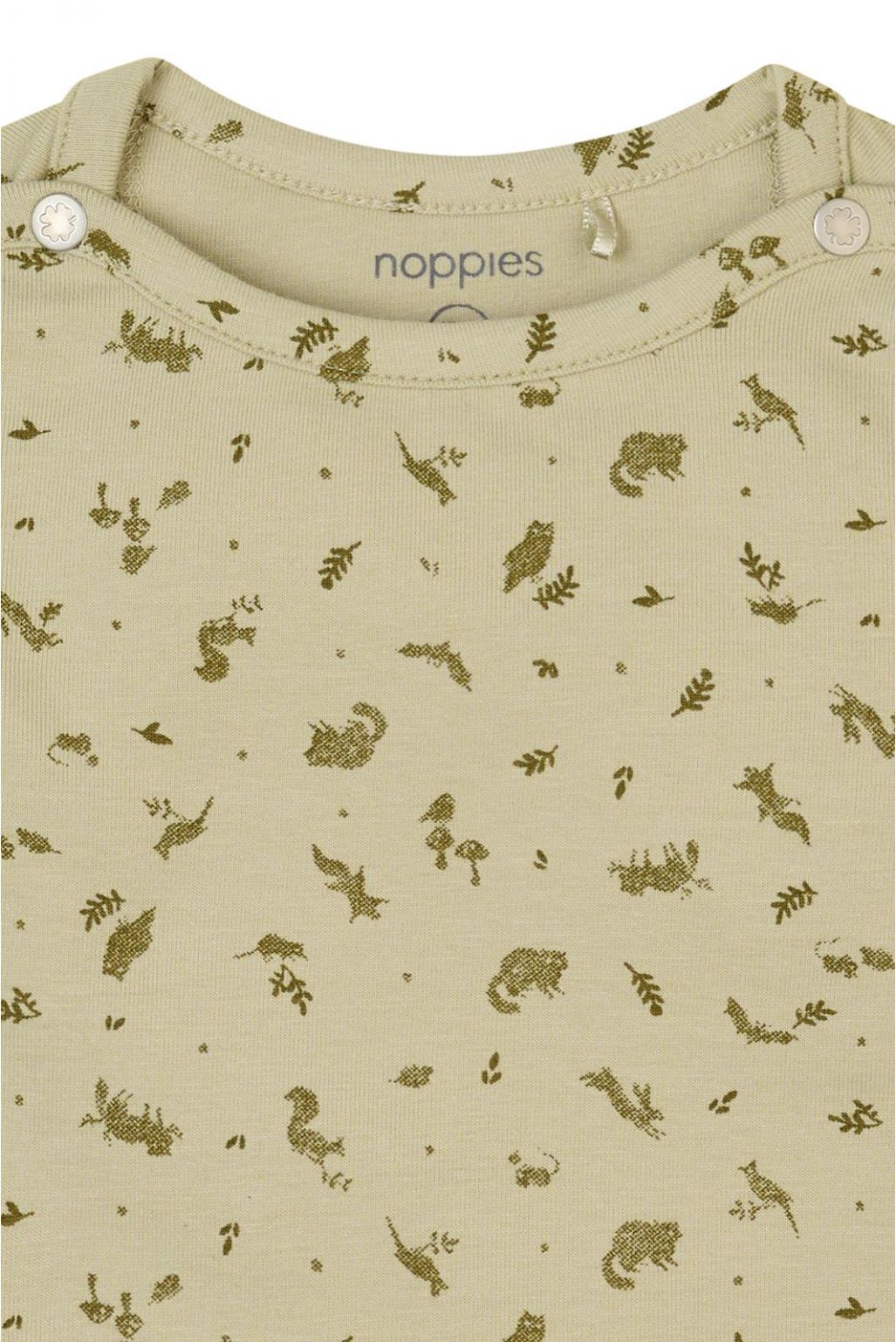 Noppies Baby Langarmshirt Guia - Moss Gray