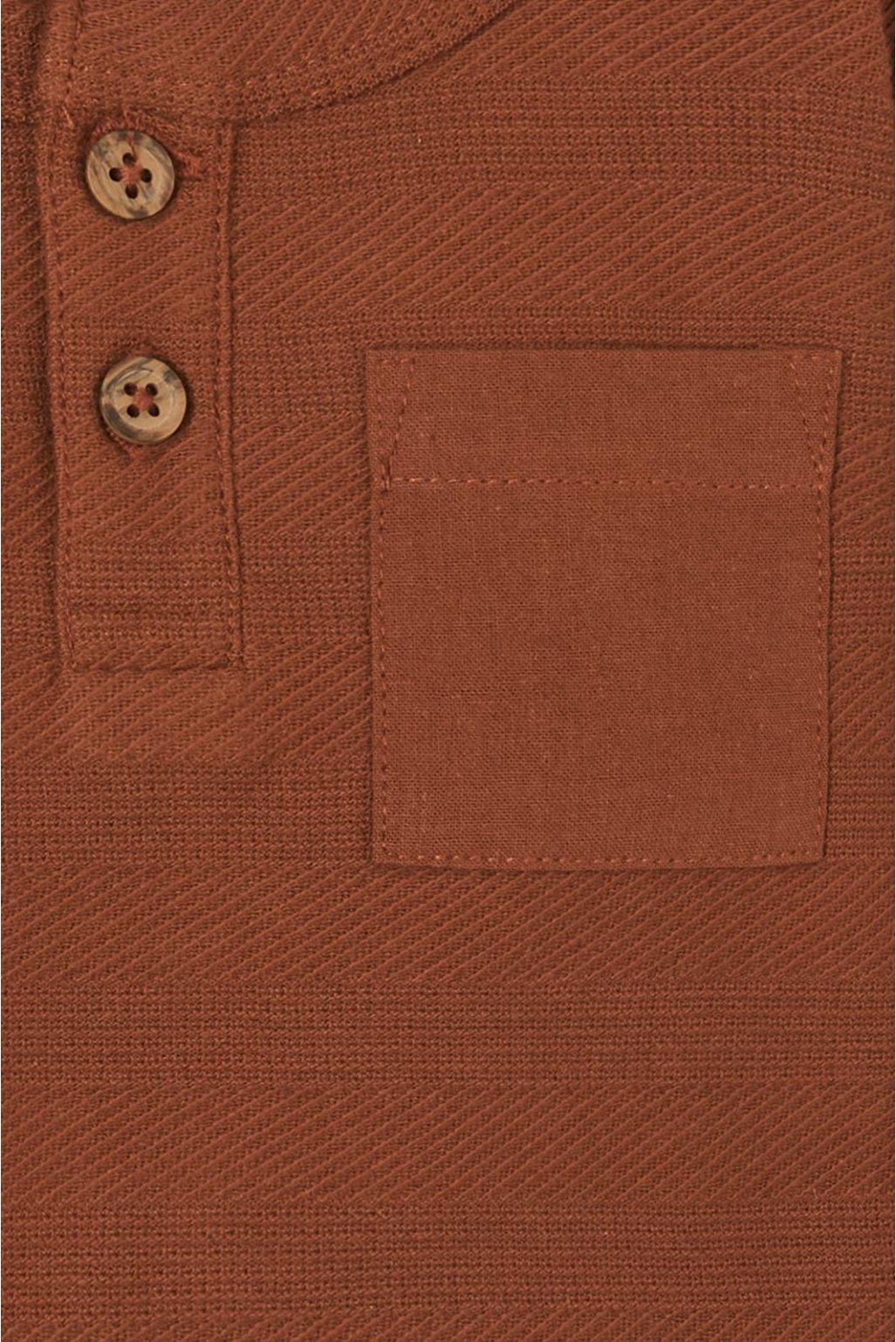 Noppies Baby Langarmshirt Gabiria - Brown Patina