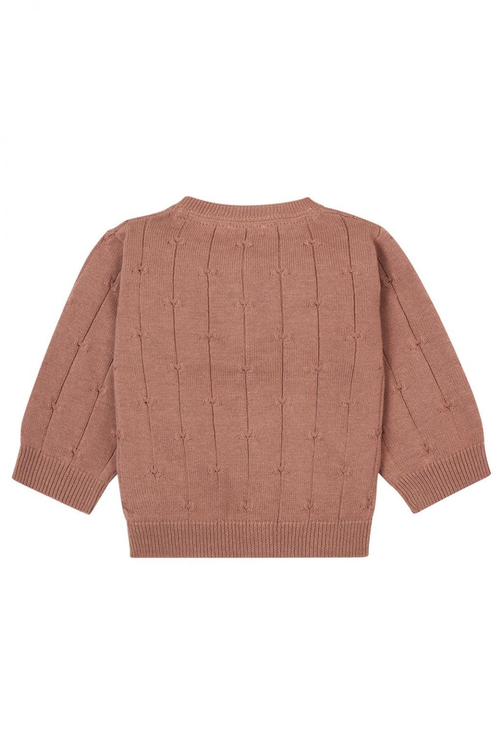 Noppies Baby Gilet Frondes - Burlwood