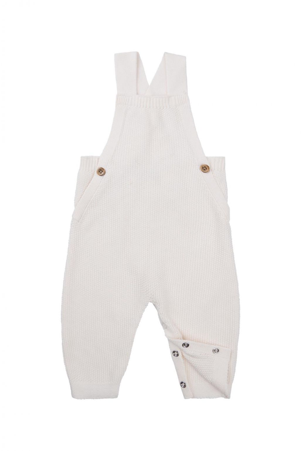 Noppies Baby Latzhose Gistain - Antique White