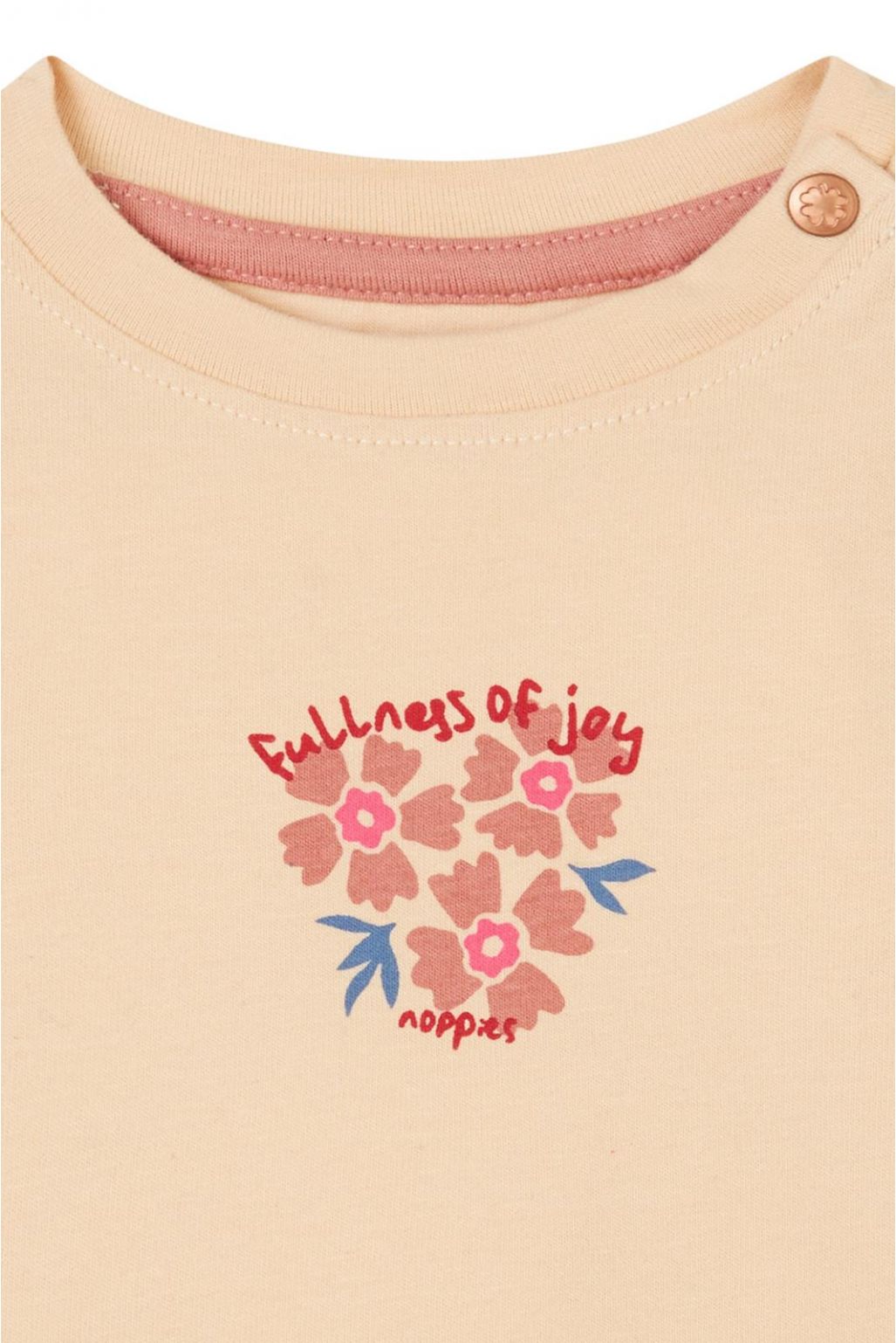 Noppies Baby Langarmshirt Flavy - Appleblossom