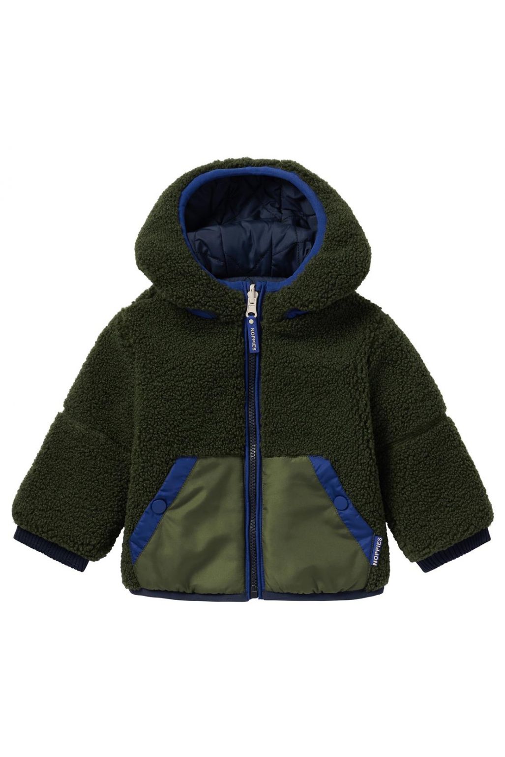 Noppies Baby Manteau d'hiver Gormaz - Reversible - Black Iris