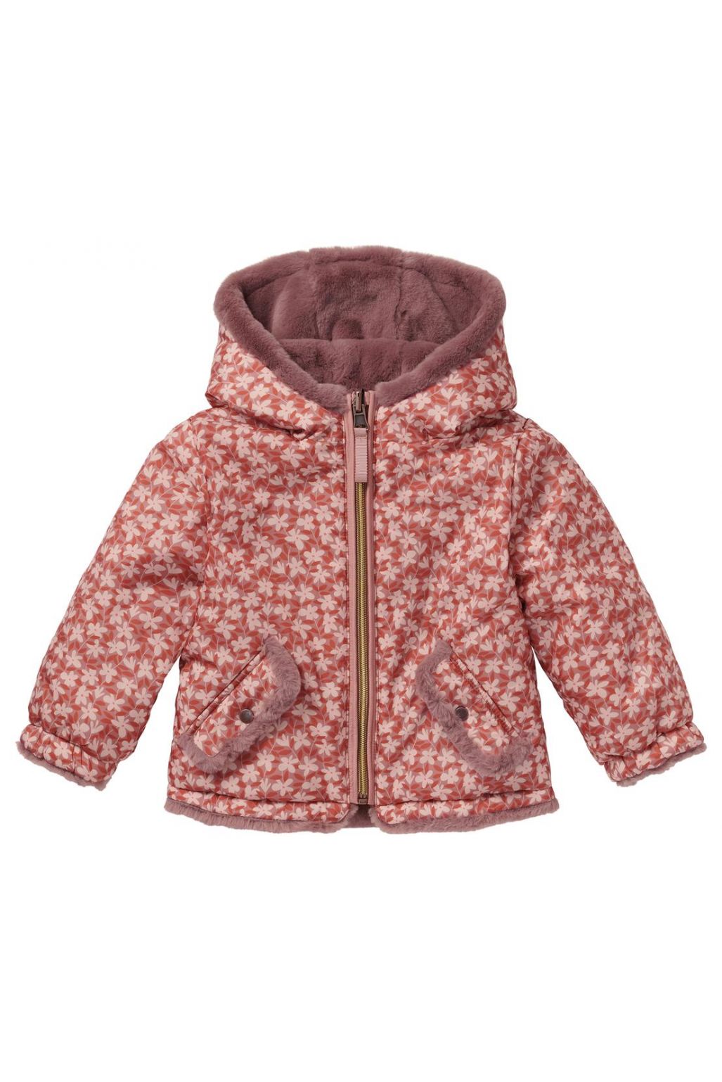 Noppies Baby Manteau d'hiver Feria - Reversible - Burlwood