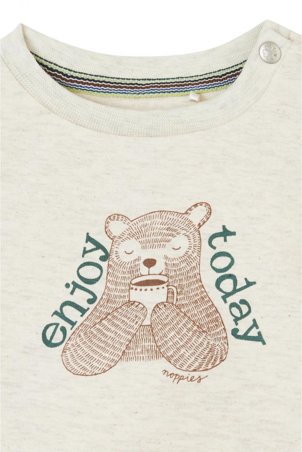 Noppies Baby Longsleeve Gemenos - Oatmeal