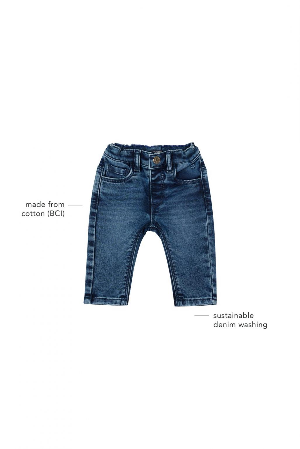Noppies Baby Jeans Gimli - Vintage Blue