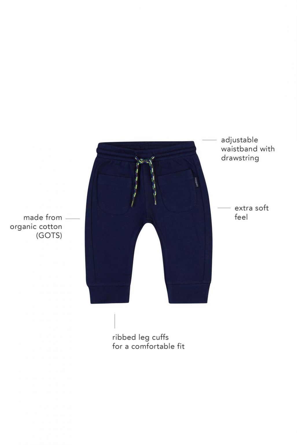 Noppies Baby Pantalon Greenwood - Black Iris