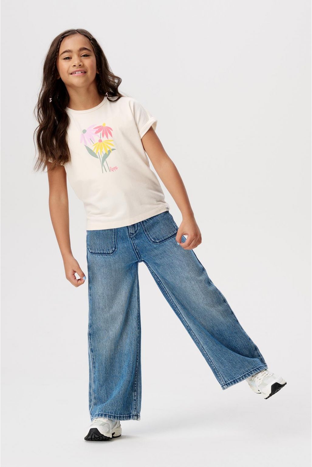 Noppies Kids T-shirt Elberta - Whitecap Gray Noppies Kids T-shirt Elberta - Whitecap Gray
