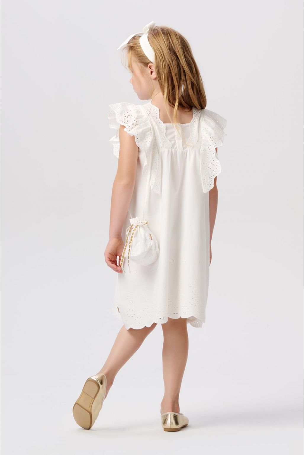 Noppies Kids Jurk Eglin - Bright White