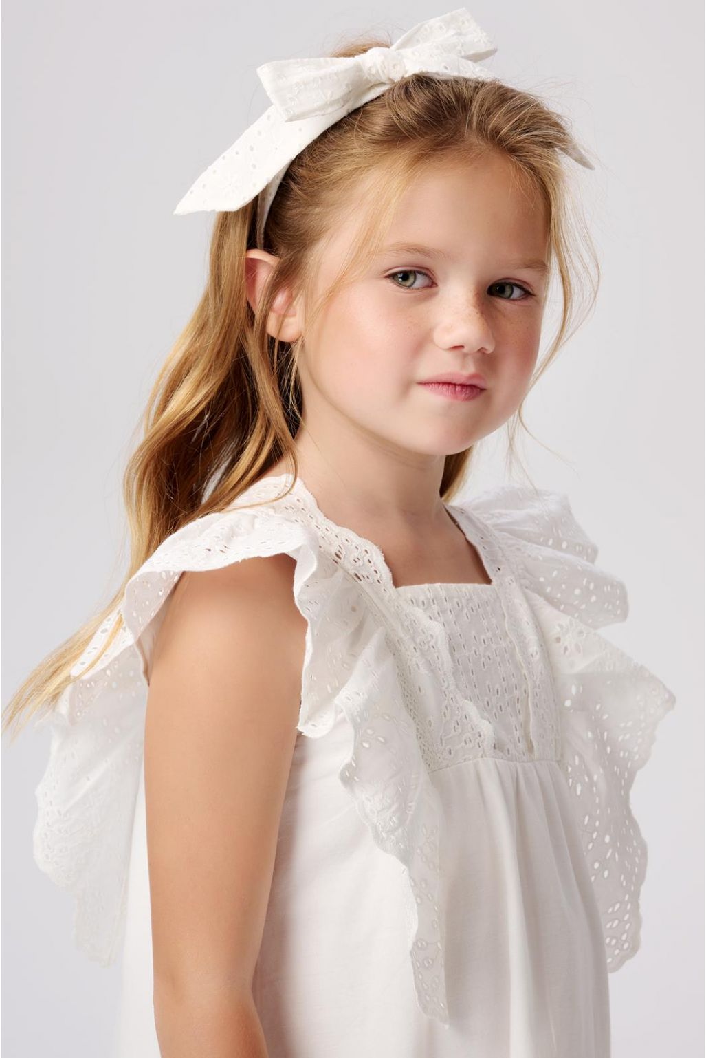 Noppies Kids Jurk Eglin - Bright White