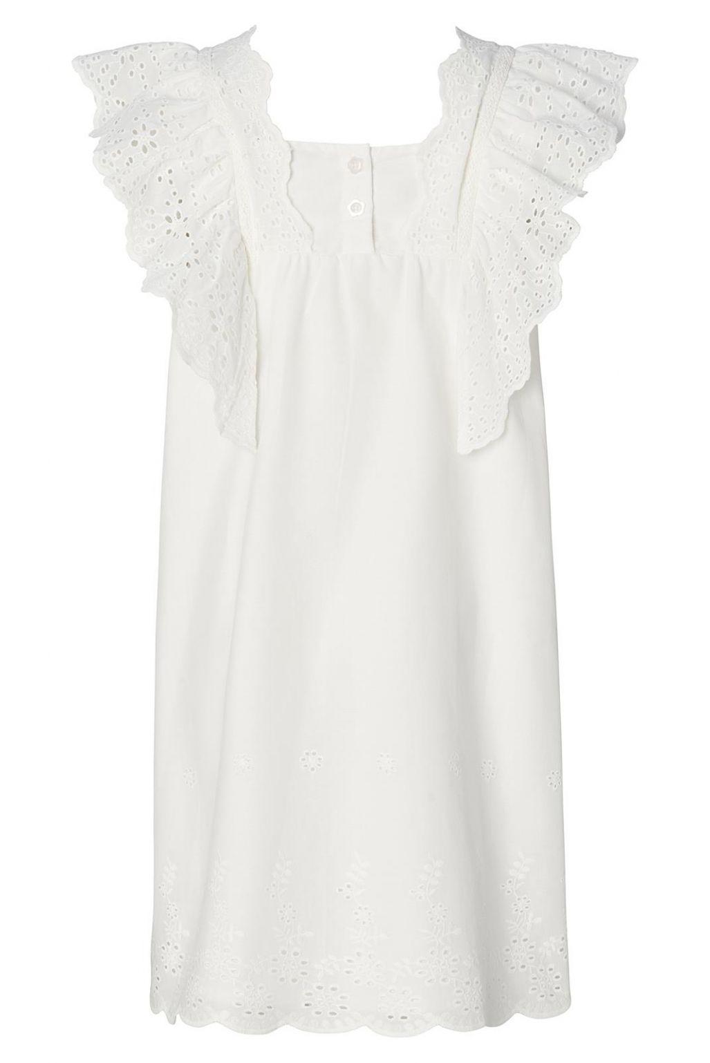 Noppies Kids Jurk Eglin - Bright White