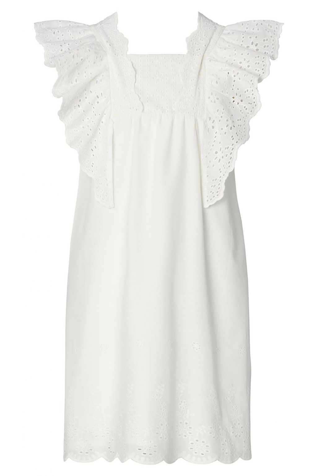 Noppies Kids Jurk Eglin - Bright White