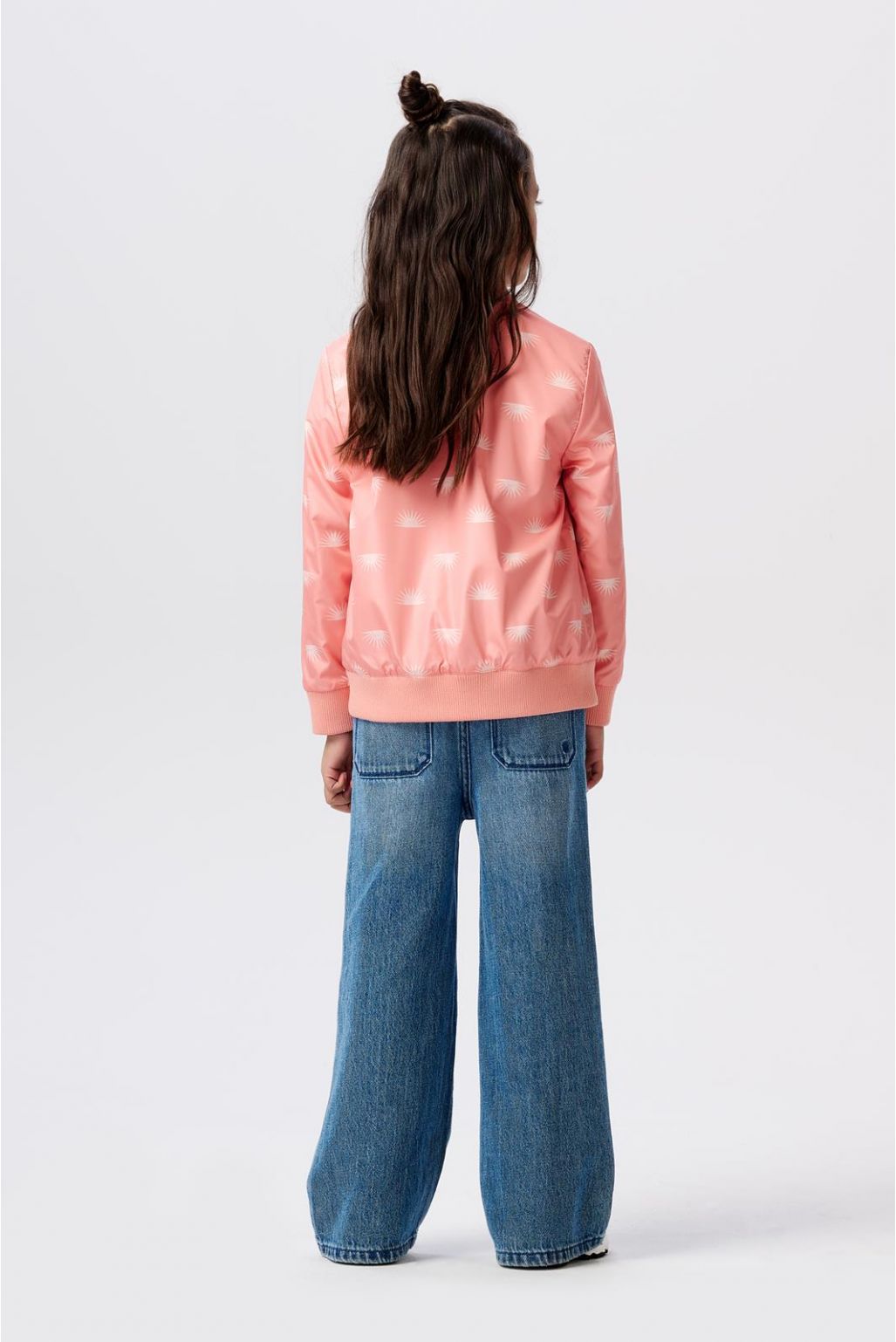 Noppies Kids Manteau d'été Eunice - Reversible - Coral Haze