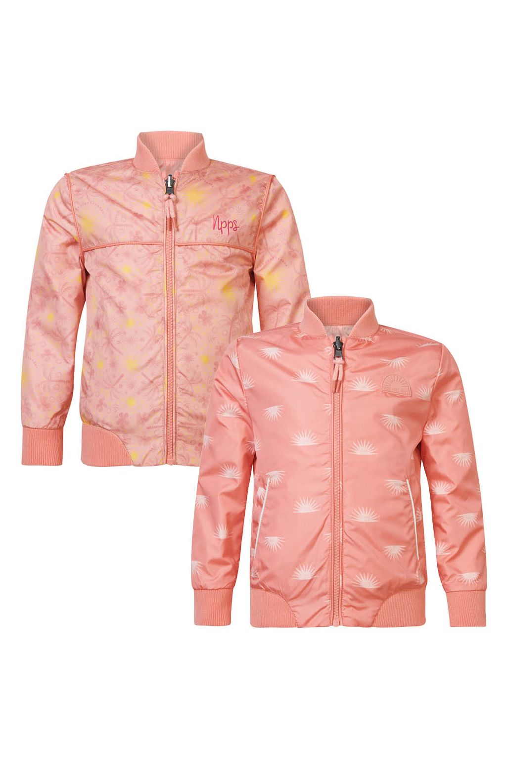 Noppies Kids Manteau d'été Eunice - Reversible - Coral Haze