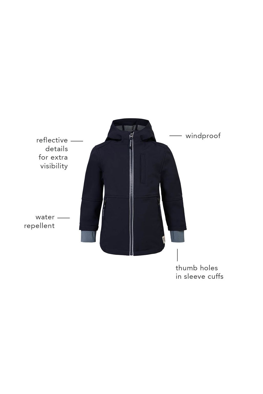 Noppies Kids Sommer jacke Delchambre - Total Eclipse