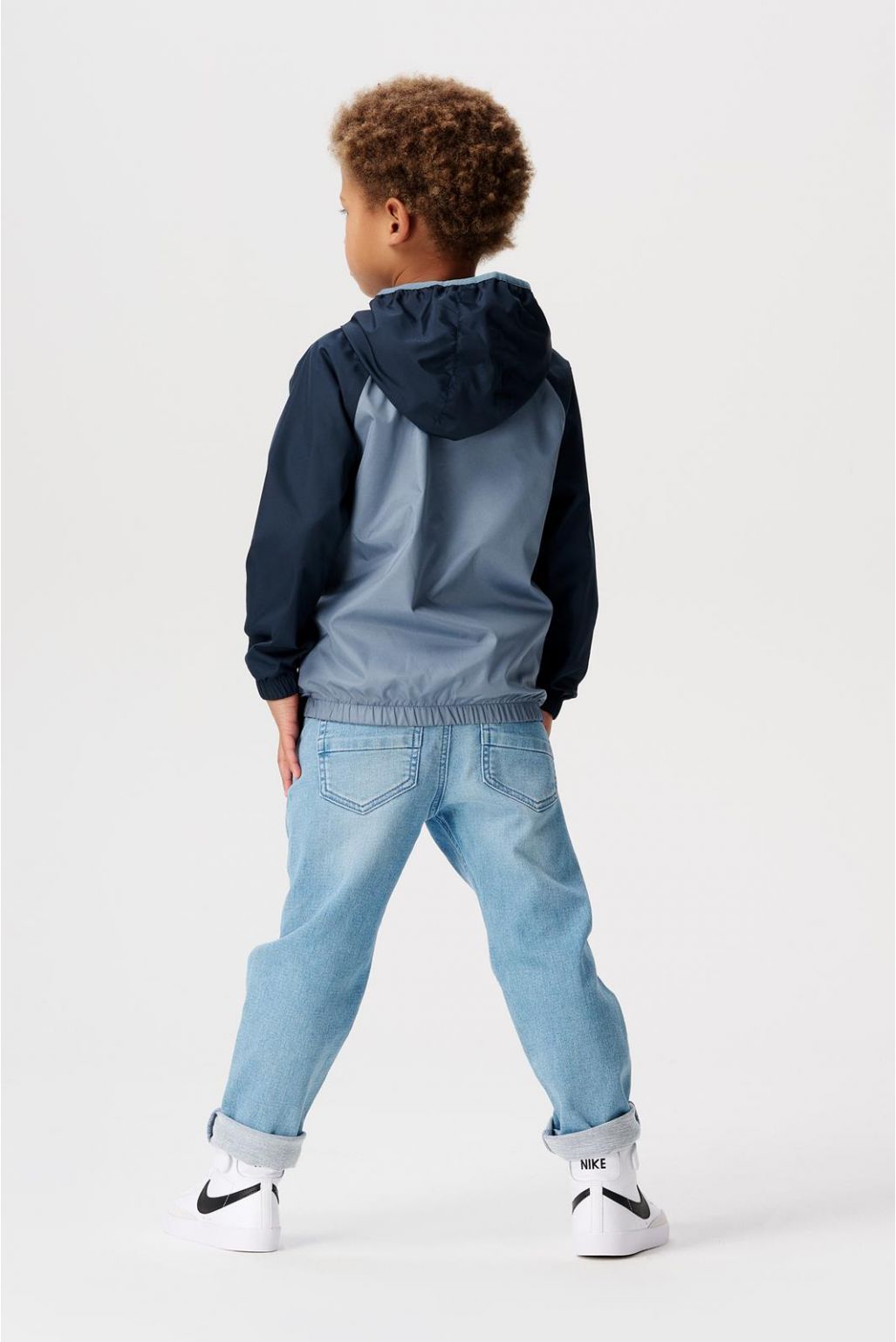 Noppies Kids Manteau d'été Duson - Reversible - Blue Mirage