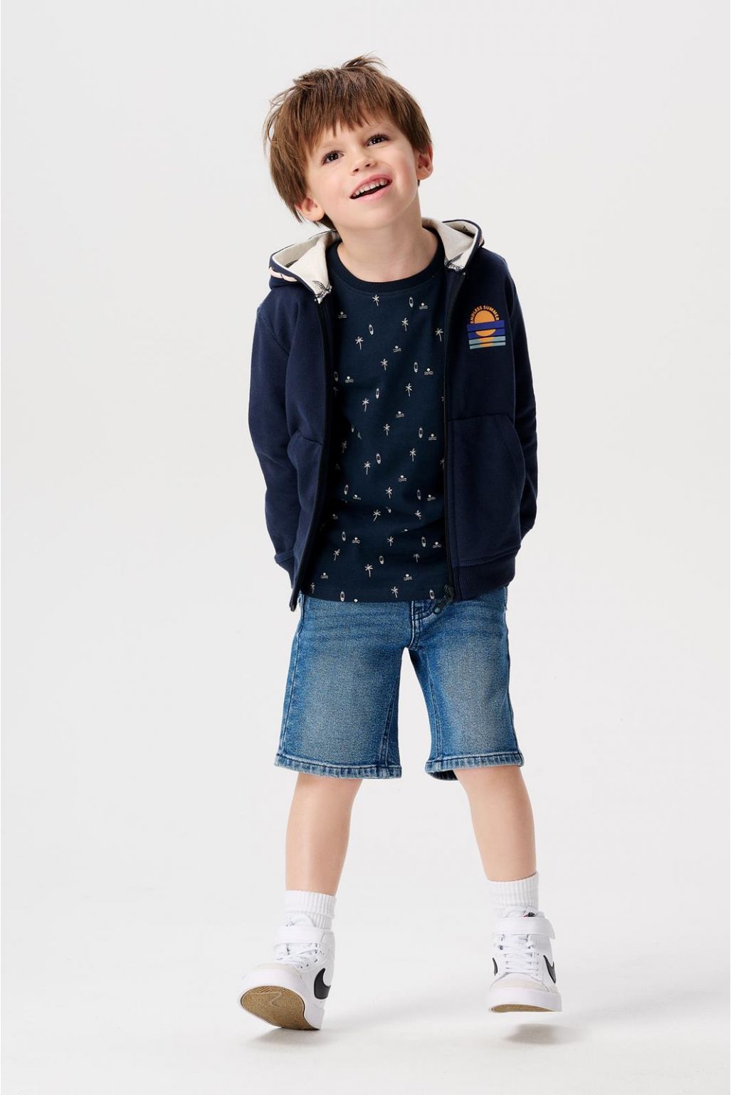 Noppies Kids Gilet Dewy - Total Eclipse Noppies Kids Gilet Dewy - Total Eclipse