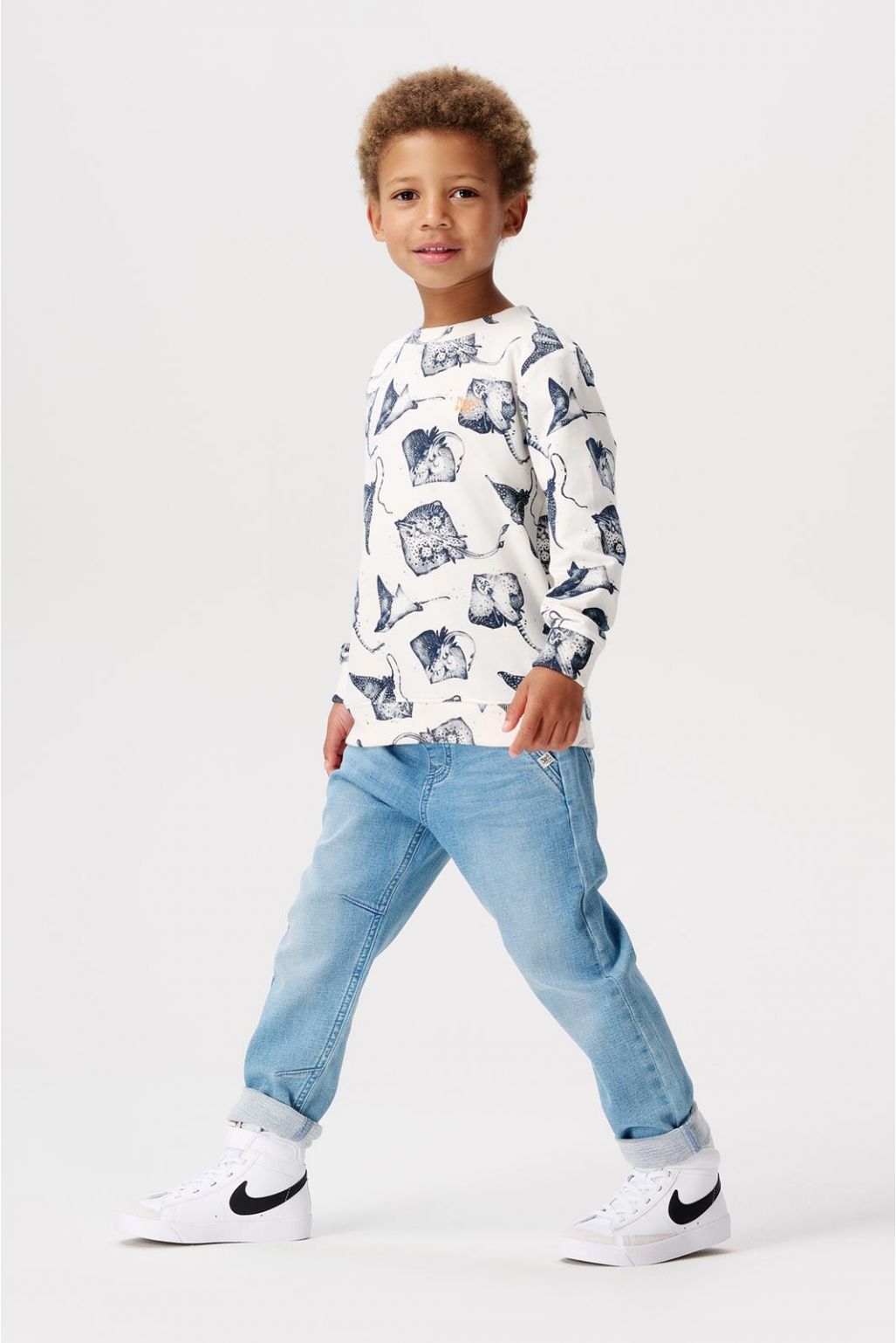 Noppies Kids Jeans Dickson - Medium Blue Wash Noppies Kids Jeans Dickson - Medium Blue Wash
